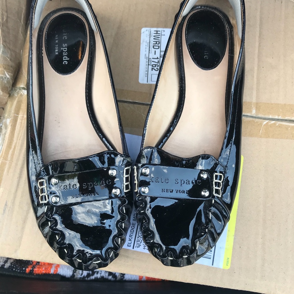 Patent leather  flats